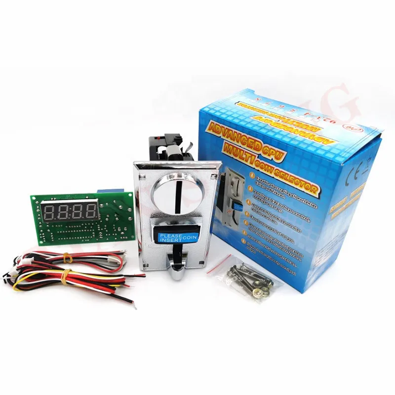Multi Gettoniera Selettore Ch-926 E Scheda Di Controllo Del Timer Per Distributore Automatico, Accettare 6 Tipi Di Moneta Mech