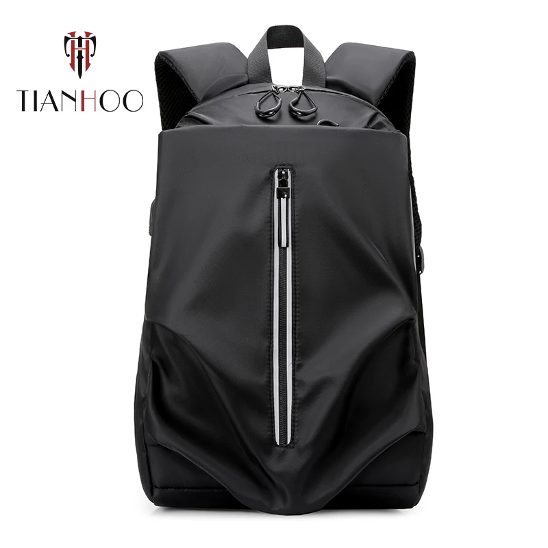 

TIANHOO High quality Polyester campus backpack school male backpack travel leisure bag