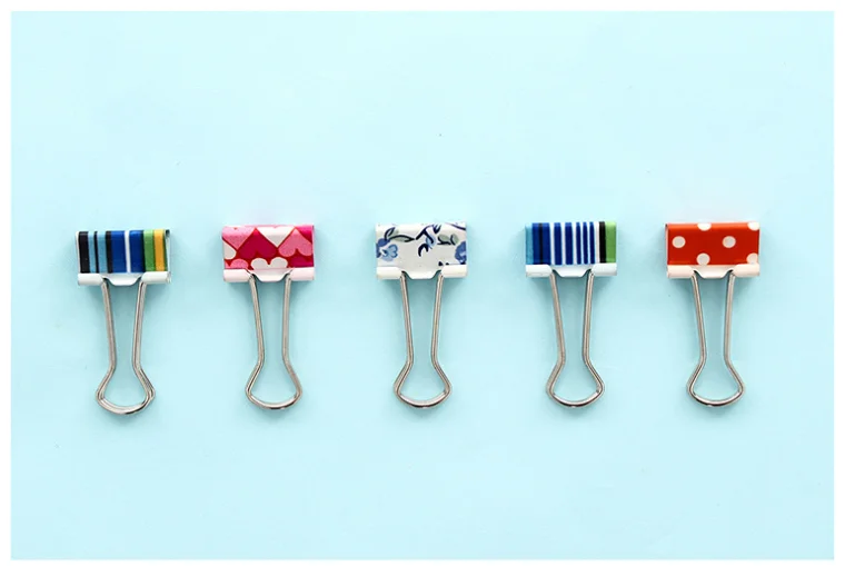 fresh lovely printing binder clips long tail clip bookmarks metal paperclip