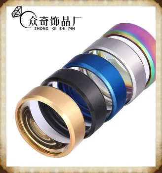 

Ring Europe and America Titanium Steel Simple Wide Matte Brushed 20020 Fashion Ring