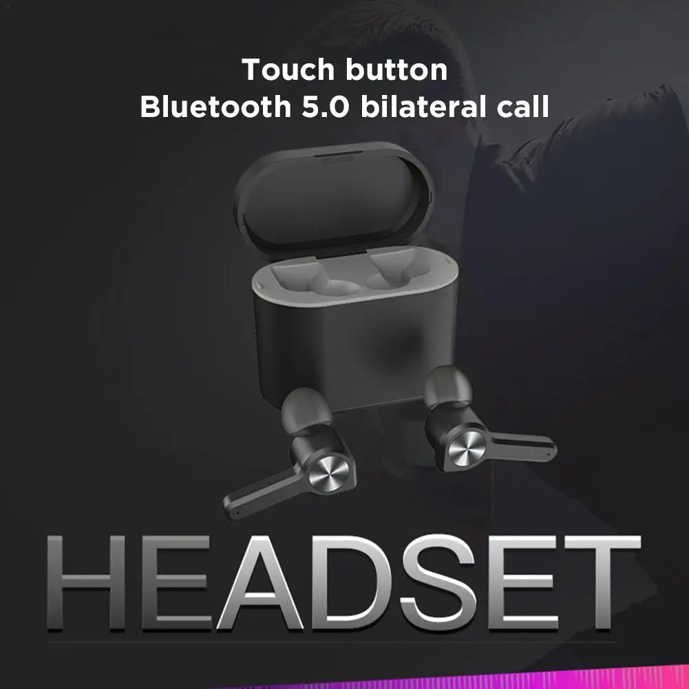 GW15 мини бинауральные TWS Bluetooth 5,0 наушники с зарядным отсеком музыкальные наушники беспроводные наушники TWS спортивные наушники