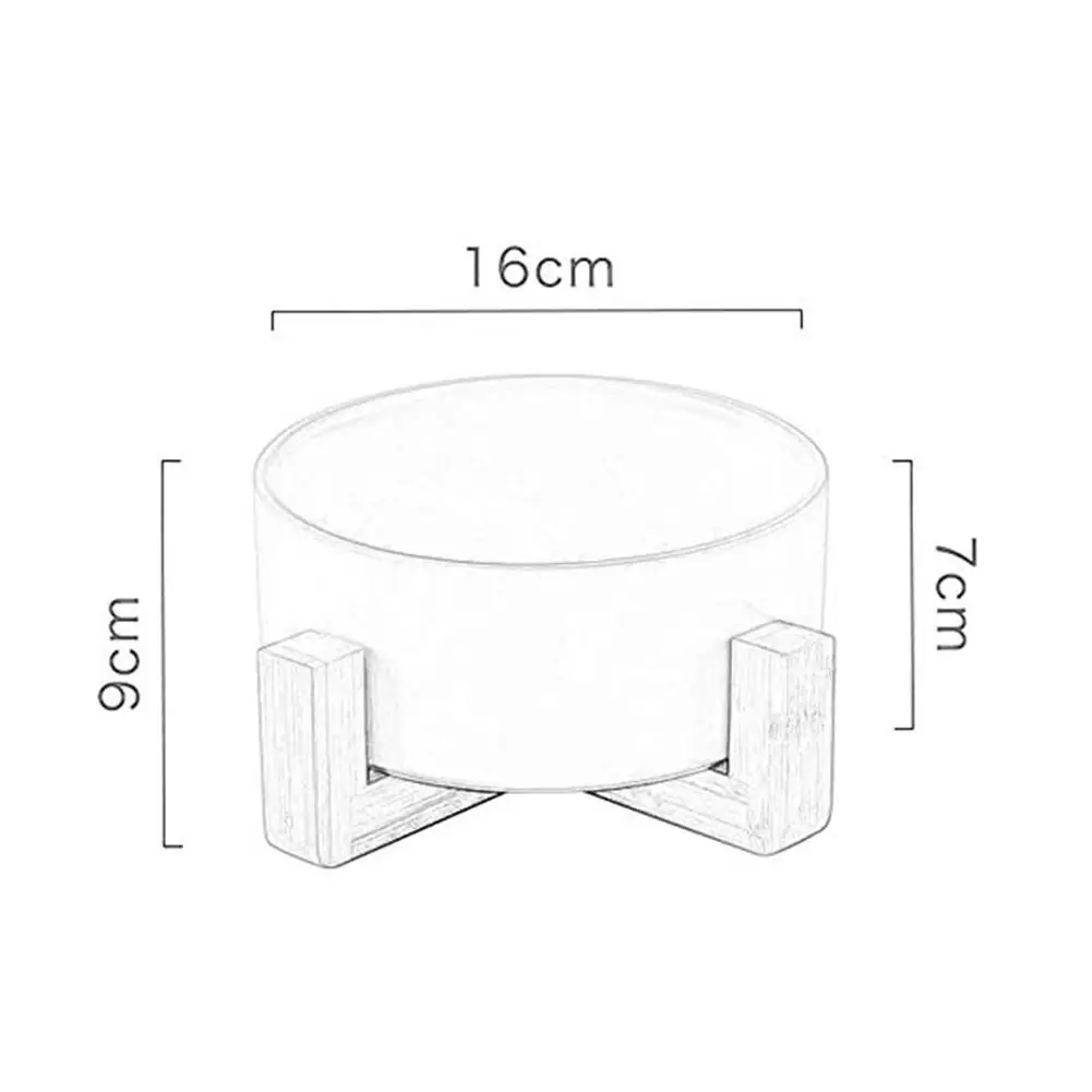 Миска для кошек миска для еды миска для риса миска для собачьего корма миска Деревянная миска для кормления воды керамическая миска для домашних животных