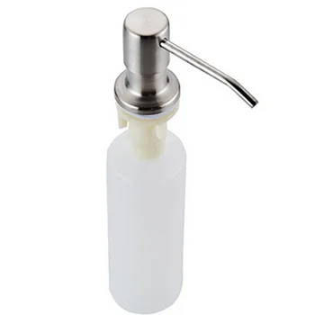 

Kitchen Sink Soap Dispenser Built in Lotion Pump Plastic Bottle for Bathroom Liquid Soap Organize Bathroom Hardware