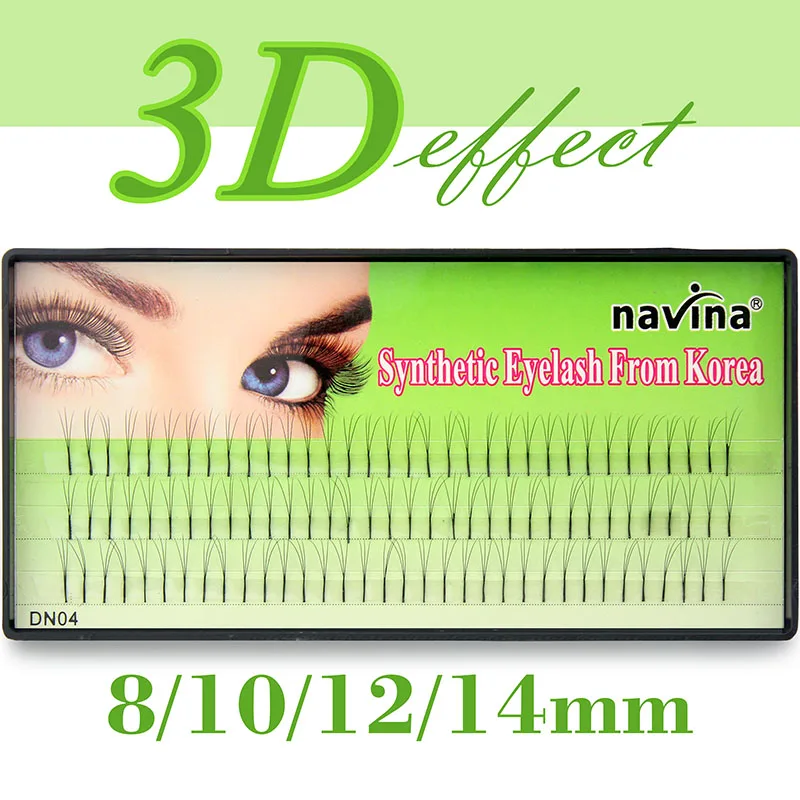 Navina Kont Free 3D норковые Индивидуальные ресницы для наращивания, натуральный 3D эффект объема, ресницы для макияжа, накладные Искусственные ресницы для прививки
