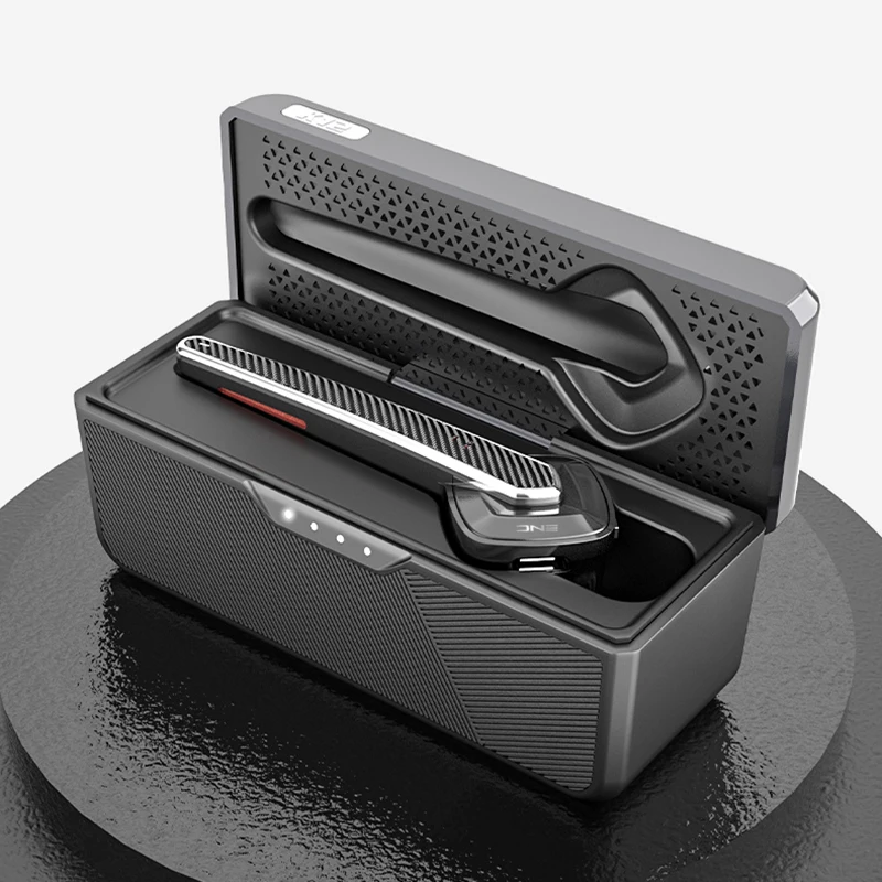 K12 Wireless Earbud Bluetooth Earphone Two Microphones Business Driving Sports Ear Hook Headset Handfree Connect Devices | Электроника