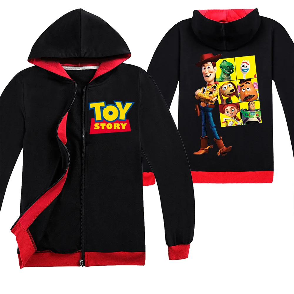 

Toy story Minecraft Cartoon black Children Clothing Casual Boys Long Sleeve Toddler Girl Winter Clothes Little Girls Clothing