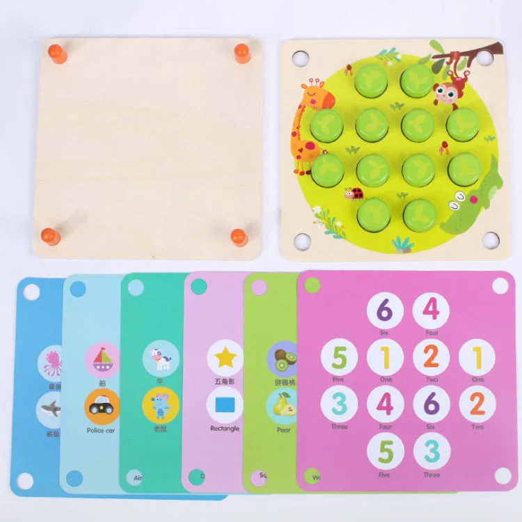 

Children Oceans ji yi qi Focus Training Educational Toy Early Childhood Intellectual Interactive Tabletop Game