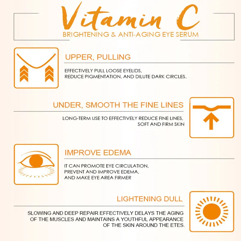 DR.RASHEL Vitamin C Collagen Eye Serum Dark-Circle, Anti-Puffiness, Whitening Essence for Any Skin Type 30ml DR.RASHEL Vitamin C Collagen Eye Serum Dark-Circle, Anti-Puffiness, Whitening Essence for Any Skin Type 30ml
