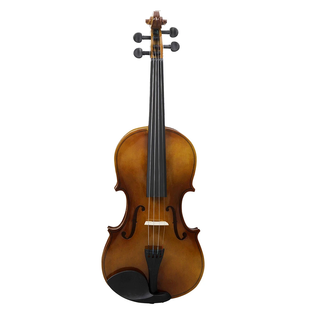 4/4 Retro Acoustic Violin ABS + Solid Wood Basswood Fiddle Professional Musical Instrument With Case Fiddle Bow