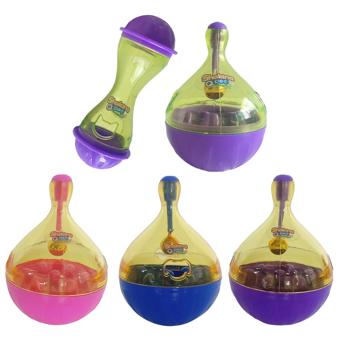 Интерактивная игрушка для кошек IQ Treat Ball умнее игрушки для домашних животных пищевой шар диспенсер для еды для кошек игровые мячи принадлежности для домашних животных