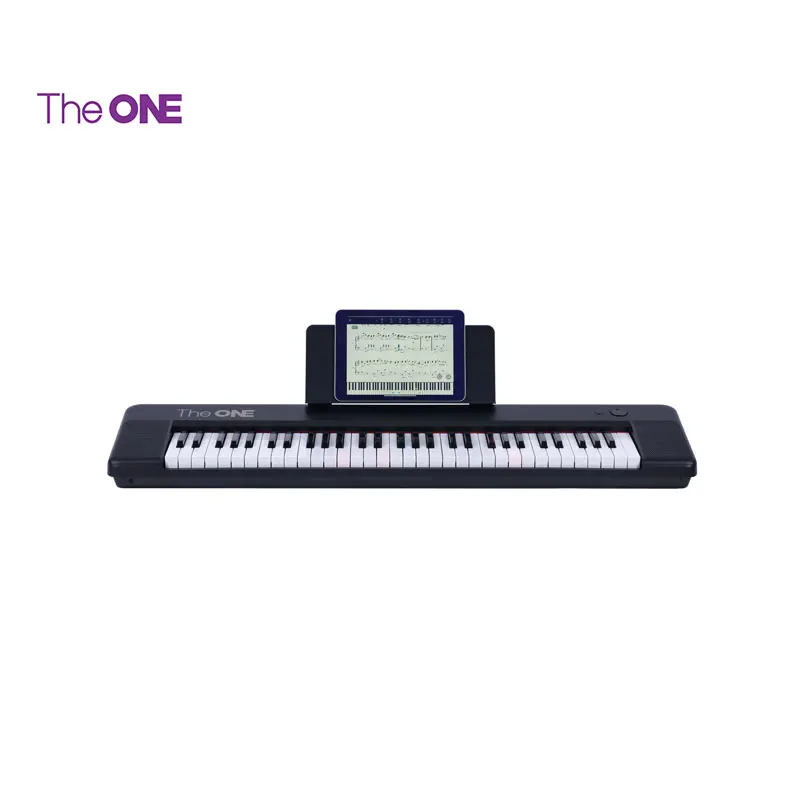 

The ONE Keyboard Air, 61-Key Ultra-thin and Portable Keyboard, Bluetooth Connection Electric MIDI Keyboard, White