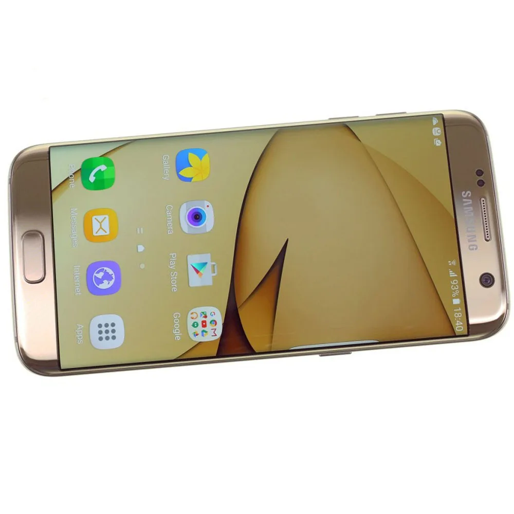 Оригинальный разблокированный Samsung Galaxy S7 Edge G935F/G935V мобильный телефон 4 ГБ ОЗУ 32 Гб