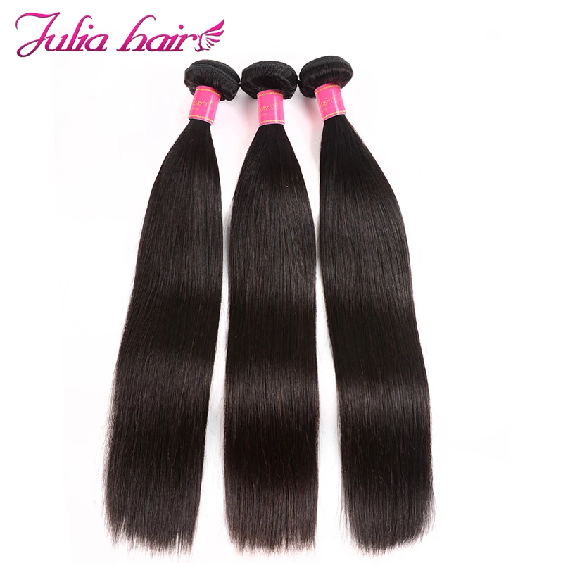 Ali Julia, индийские волосы, пряди, натуральный цвет, 8 дюймов до 30 дюймов, Remy, прямые человеческие волосы, волнистые