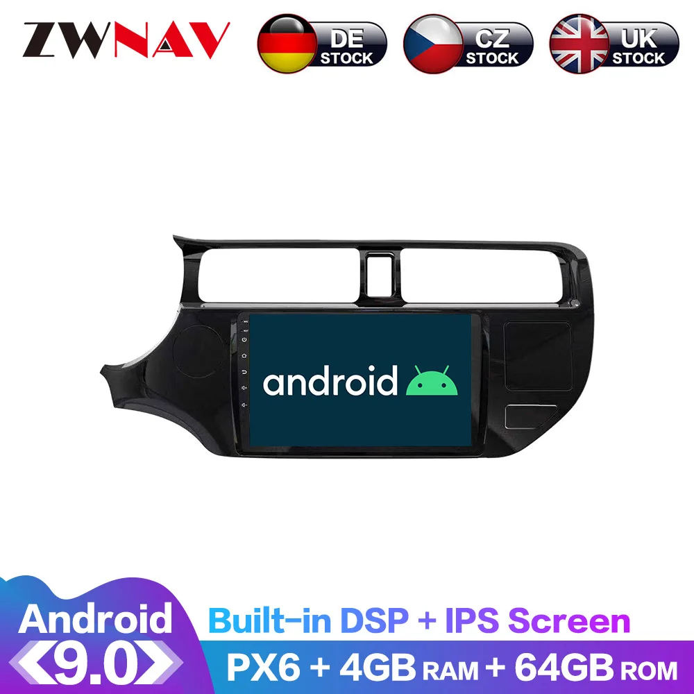 

Android 9.0 IPS Screen PX6 DSP For KIA K3 RIO 2011 2012 2013 2014 Car No DVD GPS Multimedia Player Head Unit Radio Audio Stereo