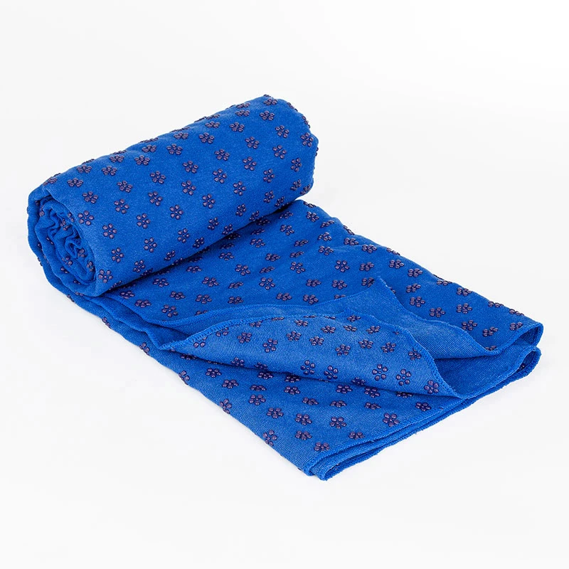 Коричневый Silicone Floor Grips Non Slip Yoga Mat Towel Soft Microfiber Hot Yoga Mat for Bikram Pilates Floor High Sweat Exercises - Цвет: Коричневый