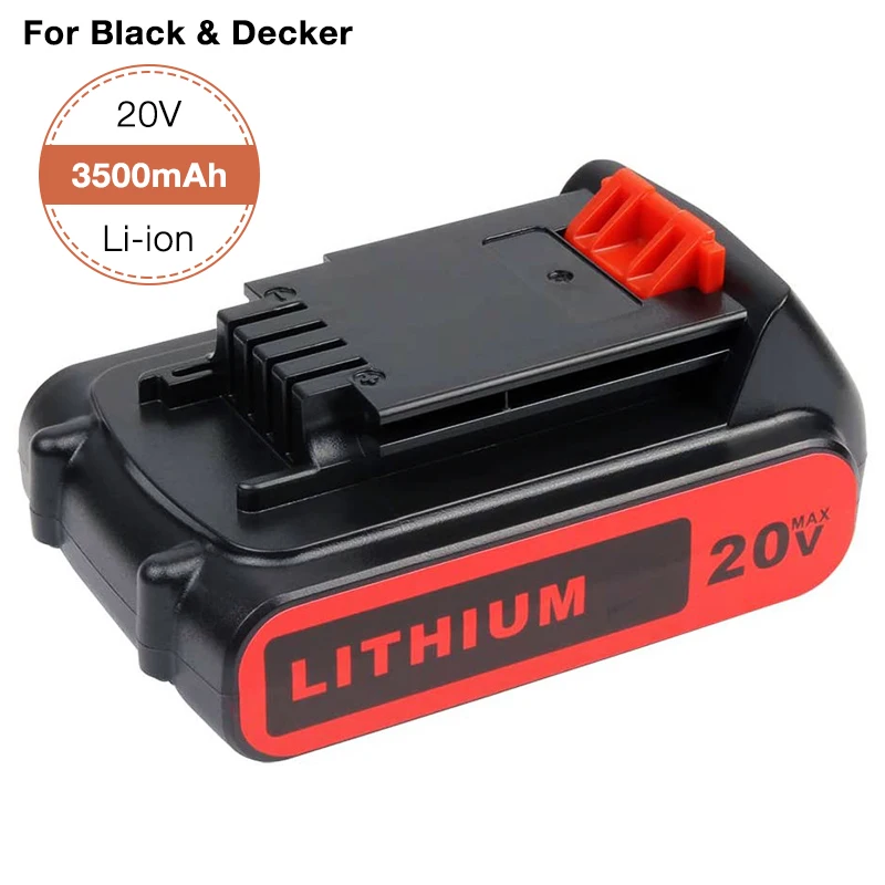 Сменный аккумулятор для Black Decker BL2018 LBXR20 LBXR2020-OPE LB20 LBX20 GKC1825L GTC1850L20 20 в/18 в 3 5 Ач |