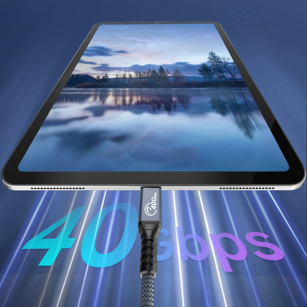 8k @ 60hz 40gbps transferência de dados