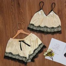 Сексуальный комплект нижнего белья нижнее бельё для девочек женская комбинация бюстгальтер; майка без рукавов с лямкой на шее кружевная страсть женское белье стрингженщины сексуальное женское белье стринги платье одежда для сна