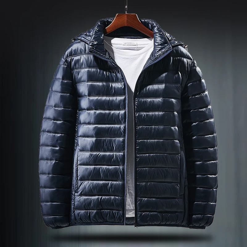 Джинсовая ветровка с капюшоном для мужчин, хлопковая куртка, Campera Hombre Invierno, вельвет, Chamarra Para Hombre De Invierno, новинка GG50dy014
