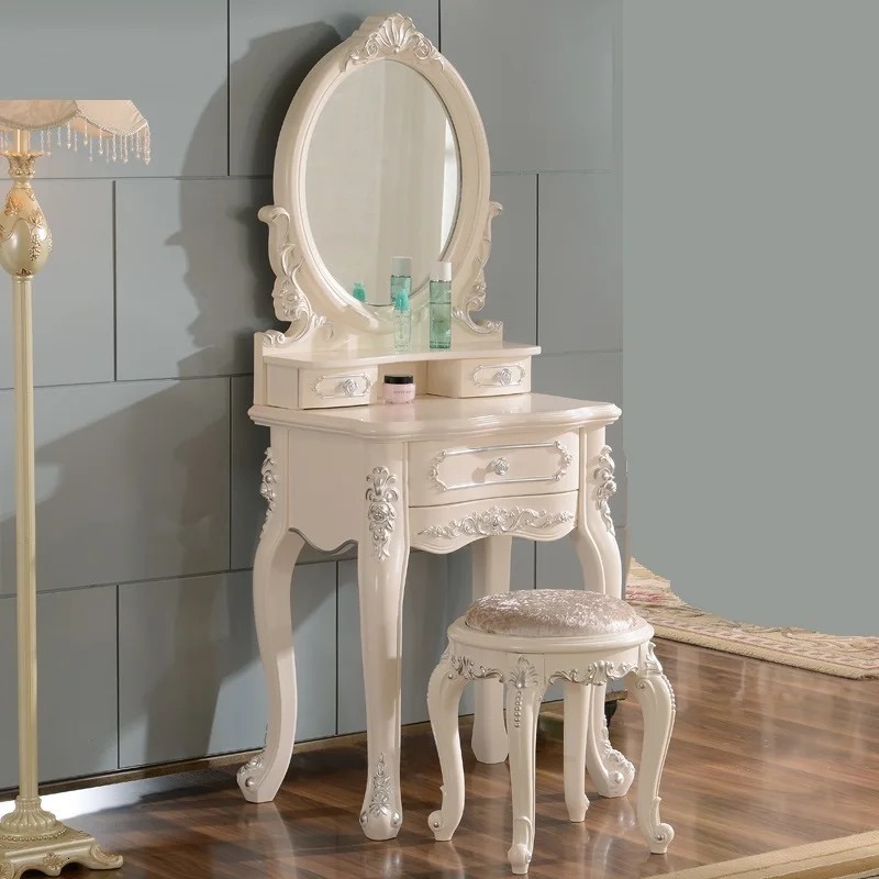 MODEL L De Maquiagem Comoda Para Quarto Toaletka Do Sypialni Makeup Box Tablo Bedroom Furniture Penteadeira Korean Dressing Table - Цвет: MODEL L