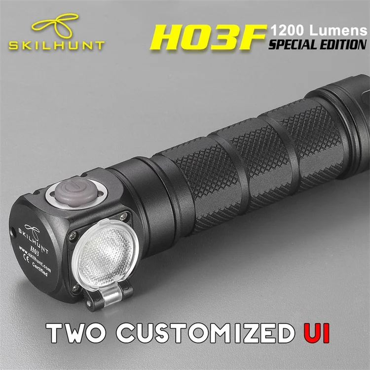 Skilhunt H03 SE H03R SE H03F SE светодиодный фонарик лампа фронтальная Cree XML1200Lm охота рыбалка кемпинг фонарик+ повязка на голову