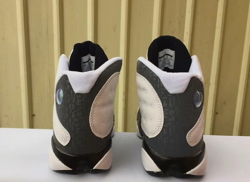 Высокие новые оригинальные Jordan 13 ретро мужские кроссовки баскетбольные кроссовки модные белые серые IA1127-111