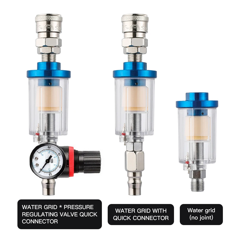 Vastar Pneumatic Paint Spray Gun Water Oil Separator Air Filter