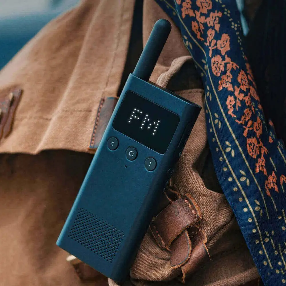  Xiaomi Mijia Walkie Talkie 1S Two Way Radio 20 Channels Smart Bluetooth Interphone USB Charge 430-4