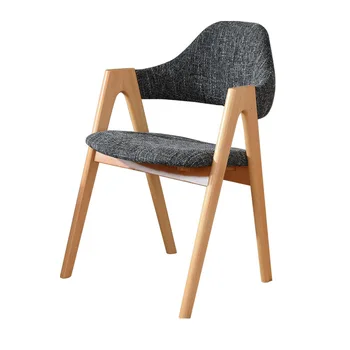

Solid wood dining chair leisure chair computer chair office chair Western restaurant Nordic creative chair
