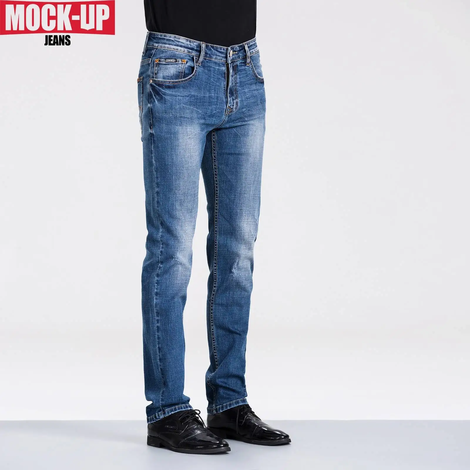 MUCK-UP бренд MDZ621 DSQPLEIND2 Dsq мужские джинсы повседневные зауженные джинсовые поцарапанные Высокое качество хлопок кнопки хип-хоп брюки