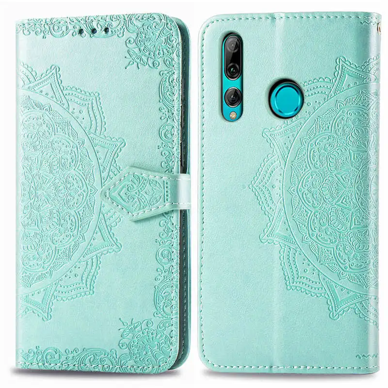 Green Чехол для телефона для huawei P Smart Z плюс Y3 Y5 Y6 Y7 Y9 Pro Prim крышка - Цвет: Green
