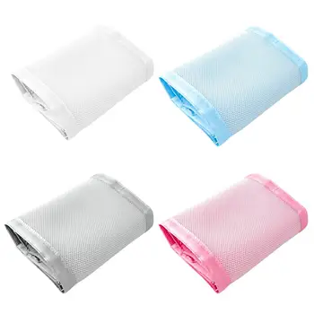 

Baby Crib Bumper Breathable Mesh Crib Liner Anti-Collision Bed Bumper Solid-Back Crib Around Cushion Cot Protector Pillows