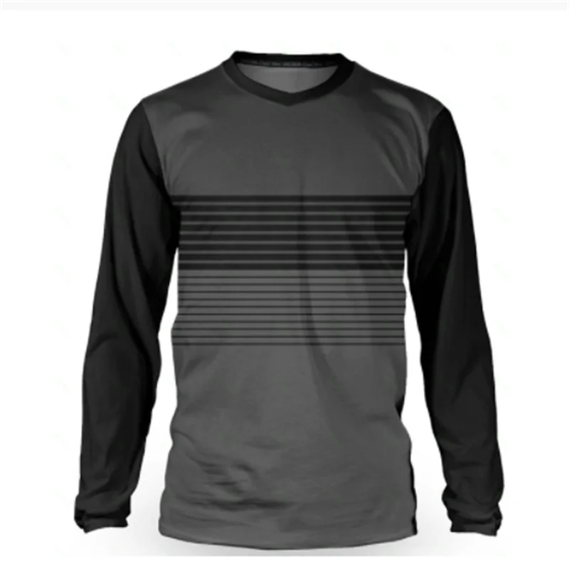 Newest Racing Long Sleeve T-Shirt Bicycle Clothing Cycling Tops  Downhill Jersey Motorcycle And Motocross Wear MTB Shirt For Men 5
