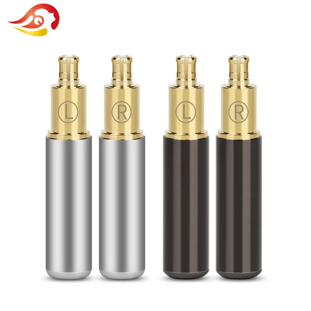 Qyfang Par Headphone Mmcx Plug Pino de Cobre Berílio A2dc Jack para Áudio-technica Ath Esw750 770h 990h Adx5000 Msr7b Fone de Ouvido