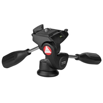 

Kingjoy Kh-6720 10Kg Aluminum 360 Swivel Ball Head+Quick Release Plate+Double Handle For Tripod Monopod Dslr Slr Camera