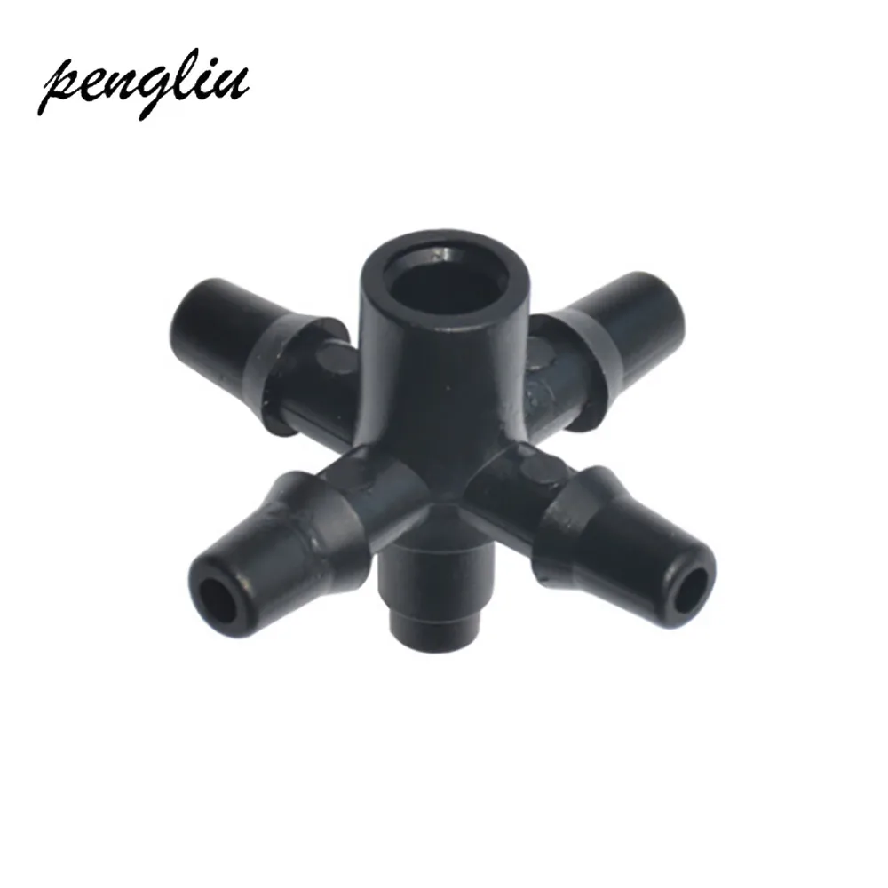 100pcs-pack 1/8 &quotколючая разъем четырех способов использования до 3/5 мм трубки