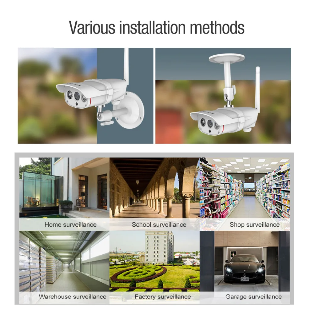 VStarcam C16SWIP Водонепроницаемая IP67 FULL HD 1080P Беспроводная ip камера ИК Ночное Видение