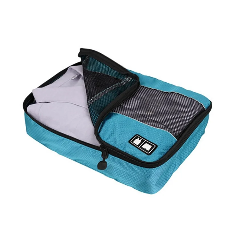 3 Pcs/Set clothing packing cubes travel bag for shirts pants garment bags luggage organizers necessaire travel bags clothes storage bags