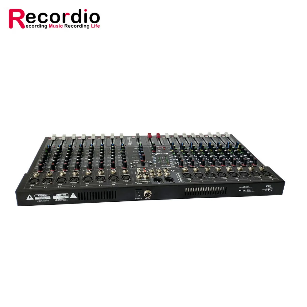GAX-ET16 Professional 16-Channel Mixer Single Output Blueteeth With Effect Reverb Can Be Used For Singing Performances