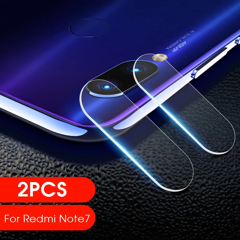 2 шт. защитная пленка для камеры Xiaomi Redmi Note 7 стекло защитное закаленное полное