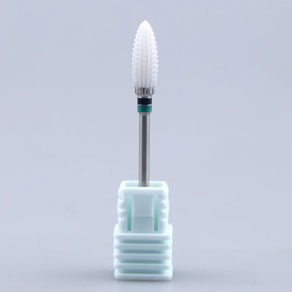 Ceramic Milling Cutter For Manicure Nail Drill Bit Ceramic Burr Ceramic