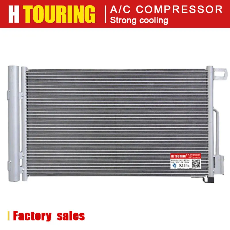 

NEW AC Air Conditioning Condioner A/C Condenser for Fiat Punto Qubo VAUXHALL Opel Corsa Adam 13310103 55700406 1850119 6455GA