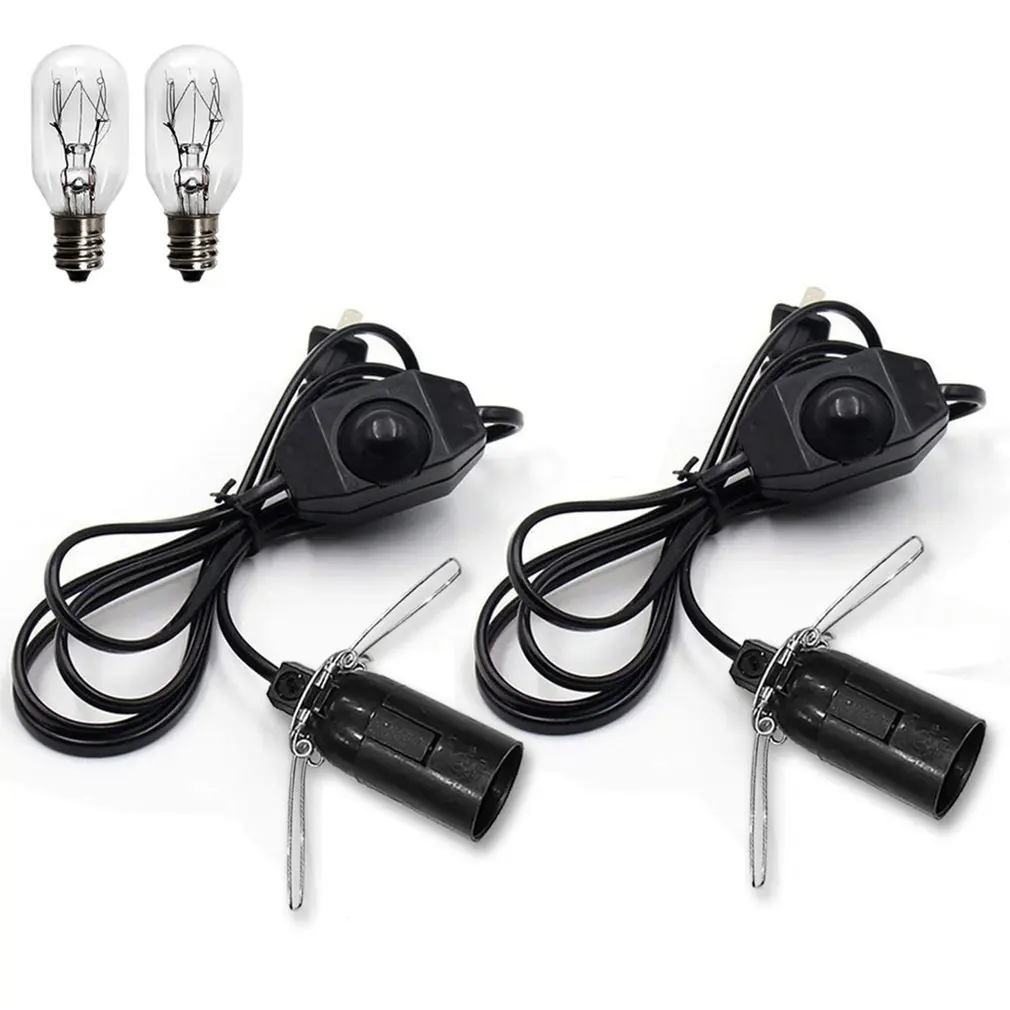 ICOCO Salt Lamp Line And Bulb, Himalayan Salt Lamp Replacement Line With Dimmer Switch, Original Bulb Replacement Parts