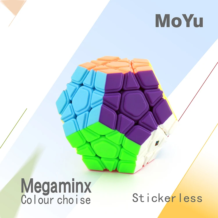 Moyu Mofangjiaoshi 3x3 wumofang Meilong, магический куб, головоломка, выпуклые профессиональные развивающие игрушки - Цвет: meilong stickerless