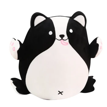 

30/40cm Soft Animal Cartoon Pillow Cushion Cute Fat Dog Cat Plush Toy Stuffed Lovely kids Birthyday Gift