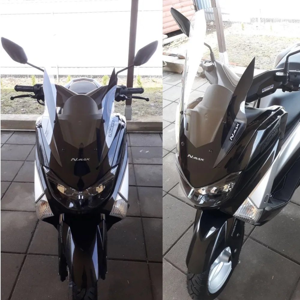 Modified Motorcycle higher 20cm nmax windscreen windshield wind screen wind deflectors for nmax155 nmax 150