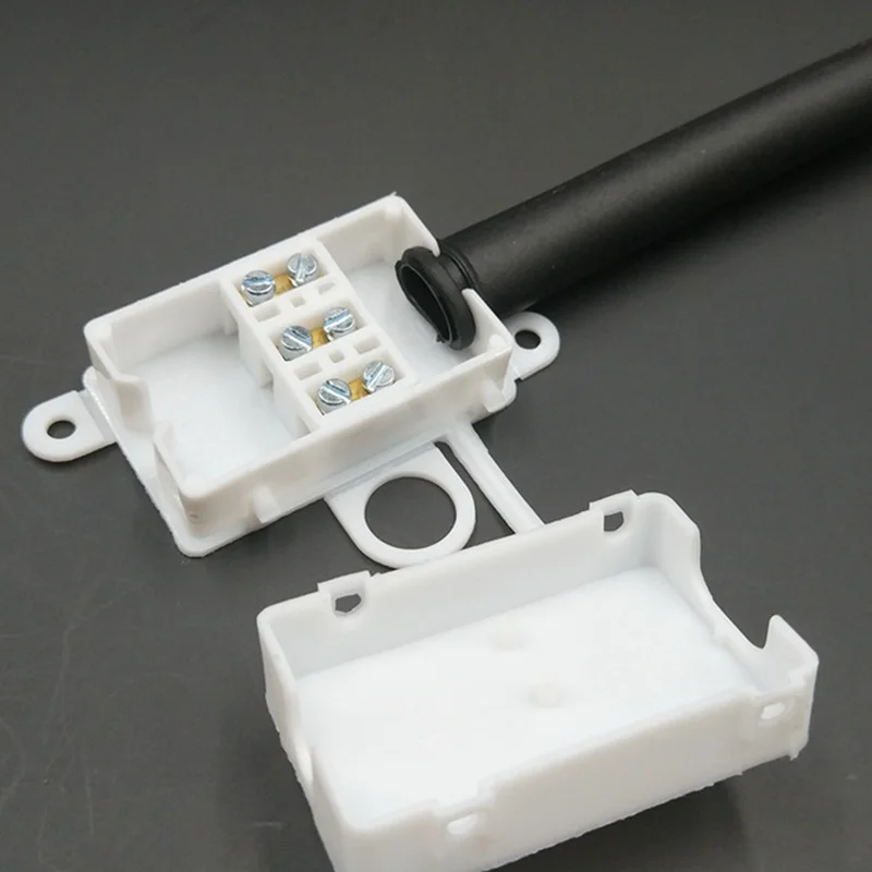 3 Pin Way Electrical Cable Wire Connector Junction Box 10A 250V Waterproof Electrical Connect Splice 3 Pins Power Connectors afbeelding