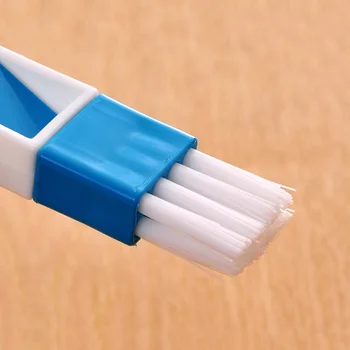

HOT Household Keyboard Cleaning Brush Dustpan Small Clean Tools for Sliding Door Vents NDS