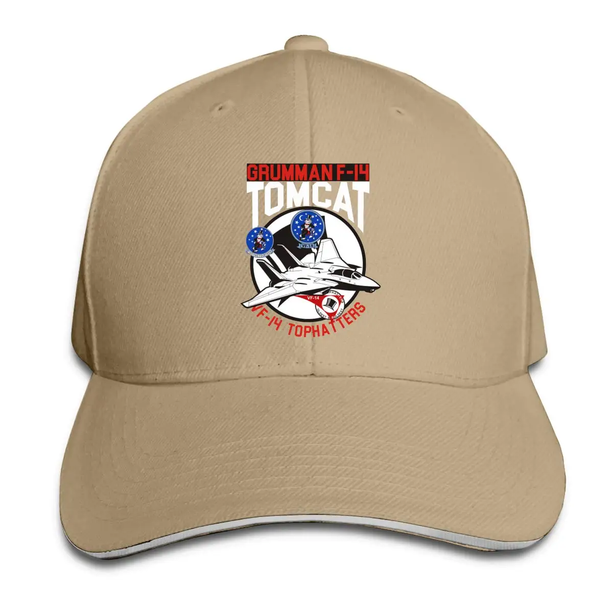 VF-14 Tophatters Для Мужчин's Шапки Бейсбол Кепки