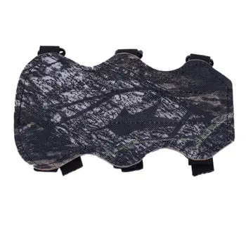 

19cm*10.5m Archery Bow Arm Guard Protection Forearm Safe 3-Strap Camo Leather New Arrival